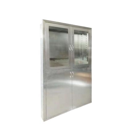 China Reasonable Price Stainless Steel Zero Medical Cabinet for sale