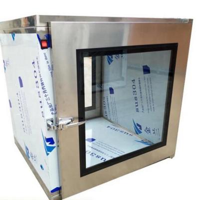 China Medical Cleanroom Box Pass Box Transfer Case Window For Food Industry for sale