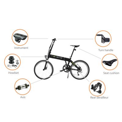 China Aluminum Alloy Manufacturer Folding Lithium Battery 20Inch Professional Brushless Electric Bicycle Folding Bike for sale