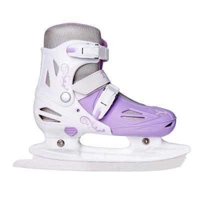 China PU ice speed skates speed integrated ice skate shoes for kids and adults professional ice hockey skates for sale