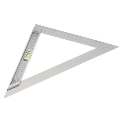 China Angle Tool Triangle Ruler Angle Square Measuring Ruler 90 Degree Aluminum Alloy Triangle Level Angle Ruler Woodworking Measuring Tool for sale