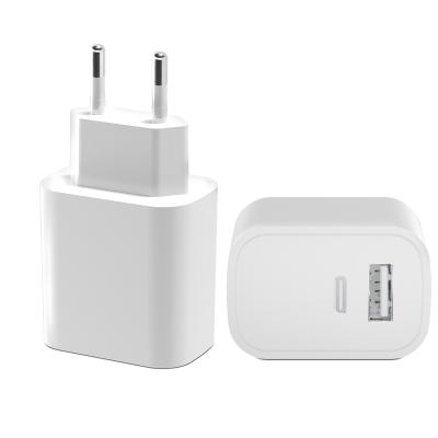 China Compatibility Type C Quick Charger Adapters Phone Usb EU PD 20W Usb Mobile Wall Charger For iPhone Apple for sale