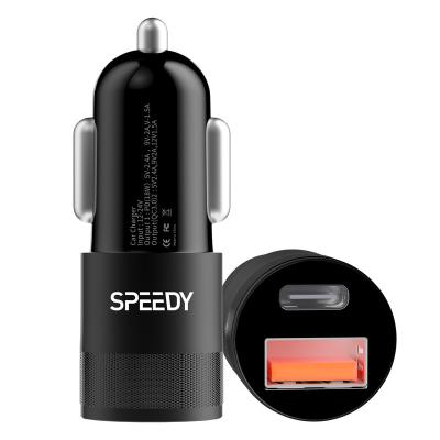 China Mini And Portable Dual USB 3A Car Smart Fast Charging Compatibility Charger for sale