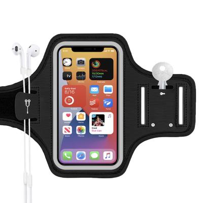 China Mobile Phone Shockproof Waterproof Accessories Case Main Belt Adjustable Waterproof Wristband Armband Holder Sports Running Arm Band for sale