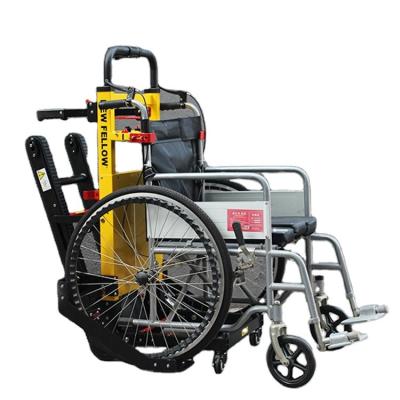 China Intelligent Aluminum Alloy Electric Crawler Thru Wheelchair Climbing Stair Climbing Car for sale