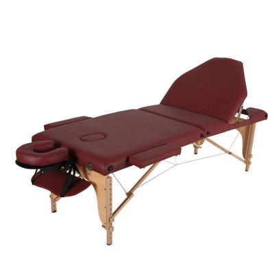 China New Modern Portable Wholesale Household Acupuncture Spa Beauty Salon Foldable Massage Bed for sale