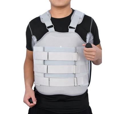 China Orthosis Men's and Women's Adjustable Training Airbags Rise Spine Support Lumbar Thoracolumbar Double Fixation for sale