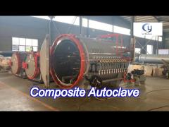 Industrial Carbon Fiber Autoclave 3 Phase 5Mpa With High Temperature For Manufacturing