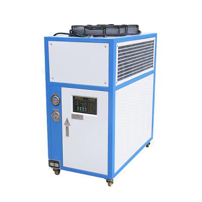 Chine Industrial cooling solutions 5 ton dry cleaning machine water cooler cold water leather machine for punching machine à vendre