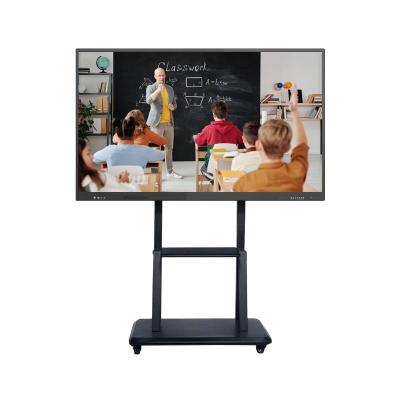 China Indoor Wall Mount ODM Totem LCD Smart Screen Monitors Display For Meeting Learning Touch Screen Display Interactive Whiteboard for sale