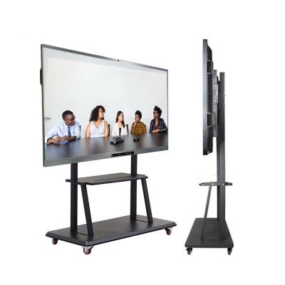 China Indoor ODM 75Inch Digital Whiteboard Smart Board Teacher Dual System LCD Touch Signage Smart Screen Interactive Board for sale