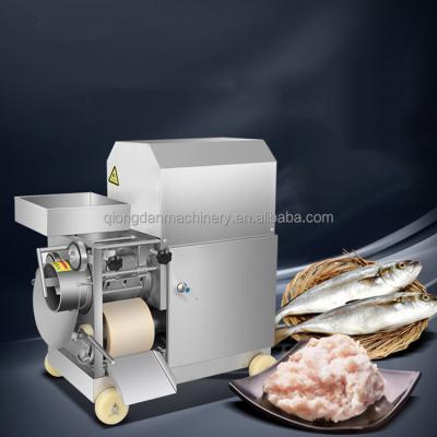 China Hotels Fish Peel Machine Fish Flesh Bone Meat Separator Pulp Extracting Making Machine Shrimp Shell Separator Price for sale