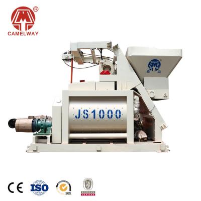 China JS1000 building construction tools and equipment concrete mixer with factory price â ‰ ¤ 60/80mm for sale