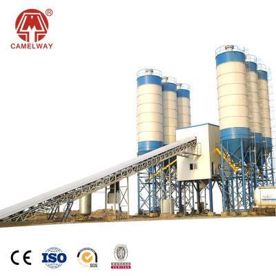 China Construction Concrete Mixing Plant HZS180 Equipment for sale