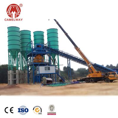 China Camelway factory direct sale hzs180 construction concrete batching plant and related equipments for sale