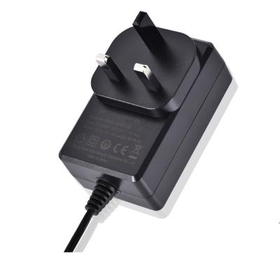 China led lighting ac dc adapter 24v 12v 1a 2a UK switching power supply XY202002-12V2AUK for sale