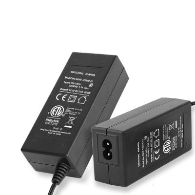 China LED 12v 5a dc to ac power change adapter 60w led lighting charger desktop charger for sale