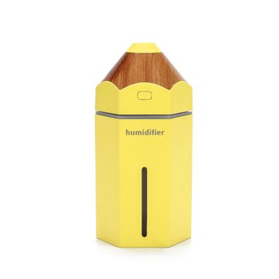 China Top Selling Portable Hotel Mini LED Light Car USB Diffuser Aroma Air Humidifier for sale