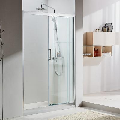 China Modern Tempered Glass 3 Panel Shower Door for sale