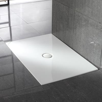 China Modern Rectangle Low Height Acrylic Shower Base for sale