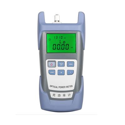 China best and cheapest fiber optic power meter 10mW or 1mW fiber optic light source power meter for sale