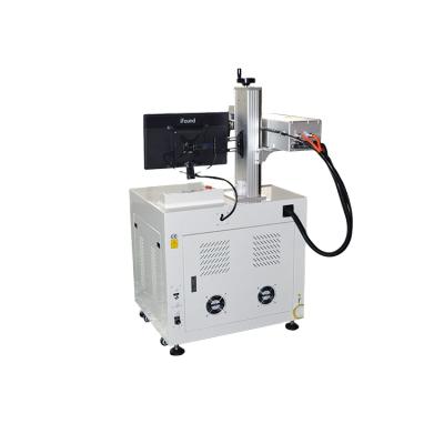 China Cabinet Type Laser Marking Machine Hardware Machinery Pipe PVC Laser Marking for sale