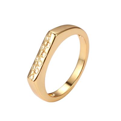 China New Fashion Tulip Retro Ring Fashion Daisy Flower Net Celebrity Personality Ring Female Simple Border Index Finger Female Ring for sale