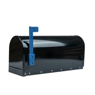 China Security Wall Mounted Outdoor Metal Rack Steel Wall Mount Mailbox US Locking Mailbox Large English for sale