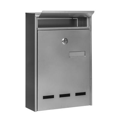 China Garden Metal Wall Mount Mailbox Waterproof Mailbox Small Apartment Waterproof Outdoor Mailbox for sale