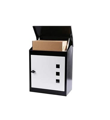 China Durable Home Modern Wall Mounted Small Parcel Drop Parcel Drop Box Anti Theft Parcel Box Video Window Parcel Box for sale