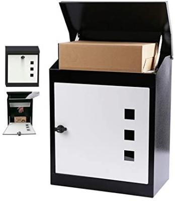 China Anti Theft Design Outdoor Smart Metal Wall Mounted Safe Delivery Parcel Drop Box For Packages for sale