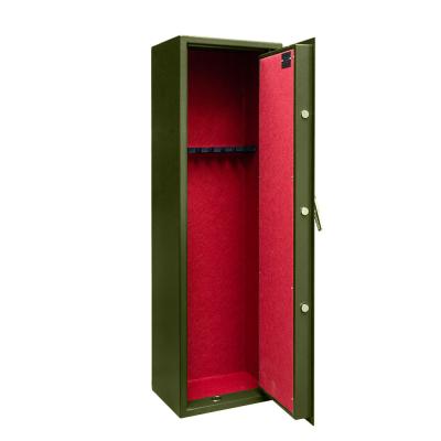 China Large Steel Gun Safe Cabinet Mechanical Lock Gun Box Rifle Storage Cabinet with Handle for 7 Gun for sale