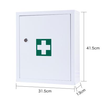 China Steel Medical Storage Cabinet Set Lockable Medical Cabinet Metal Kit First Aid Cabinet Medicine Records for sale