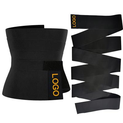 China Antibacterial Dolly Stomach Belt Elastic Band Tummy Wrap Thigh Waist Trainer For Women Tummy Body Shaper Flat Trainer for sale