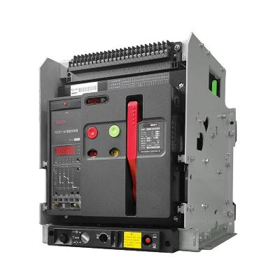 China Ruizhi Electric Universal Circuit Breaker 1250 A RZW1-2000/3P 1250A Drawer RZW1 Circuit Breaker 3p 4p Smart Electric Frame for sale