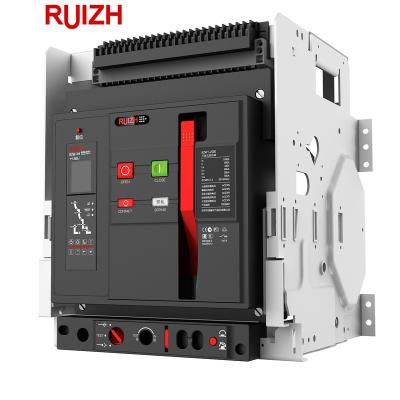 China ACB 1600A Intelligent Universal Low Voltage Circuit Breaker 3 Pole Air Pullout Circuit Breaker RZW1-2000-3P-1600A Or 4 Pole Industrial Control for sale