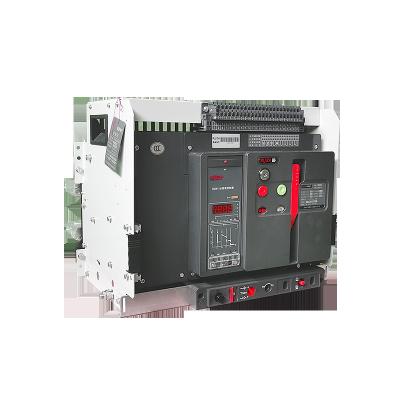 China ACB 4000A Low Voltage Circuit Breaker 3 Pole Industrial Control Intelligent Universal Air Control Pull Out Circuit Breaker 100KA for sale