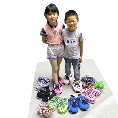 China Flat Wholesale Kids Winter Warm Yeezy Slippers Children One Size Indoor Sliders Girl Slippers Sneakers Boys House Floor Child Slipper for sale