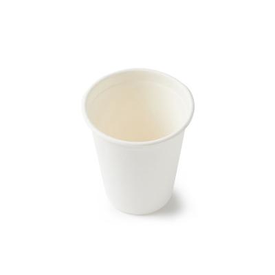 China Biodegradable Disposable Printed Cold Cup Able To Drink 100% Biodegradable Compost Pulp Coffee Water Bamboo Sugar Cane Bagasse for sale