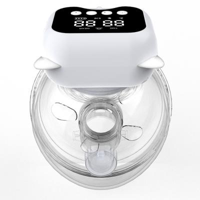 China BPA Free Portable Electric Breast Pump Hands Free Milking Machine Milk Collector Pumping Suction Pump For Breastfeeding for sale