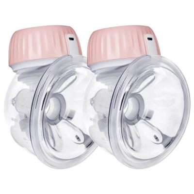 China BPA Free ODM OEM Customized Logo Electric Wearable Feeding Breast Pump Milk Supplier BPA Free Hands for sale