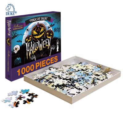 China 300g CCNB+1000g Gray Cardboard Halloween Puzzle-1000pcs for sale