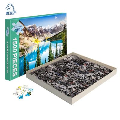 China 1500pcs paper puzzles for sale