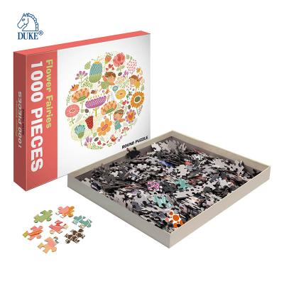 China 1000pcs Round Paper Puzzles for sale