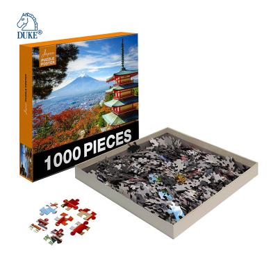 China 1000pcs paper puzzles for sale