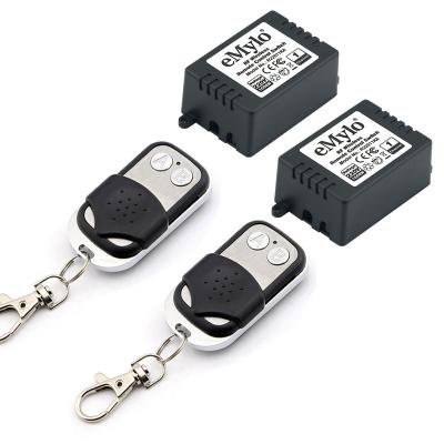 China High Sensitivity Module eMylo Transmitter With Receiver Lamp Switch With Remote For Smart Life Wireless Relay for sale