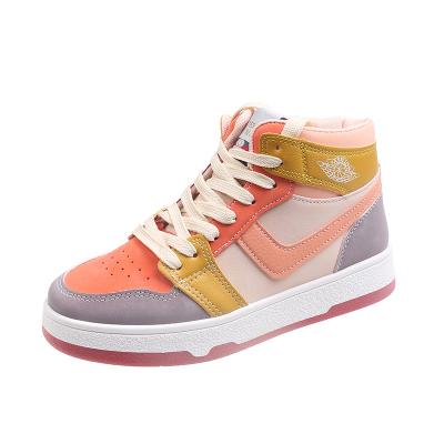 China Fashion Comfort Lace Up High Top Cushioning For Women Injection Sports Sneaker Shoes for sale