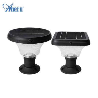 China Economical and Efficient Led Solar Power Garden Post Lights Different Shapes Outdoor Lawn for Garden Lamp for sale