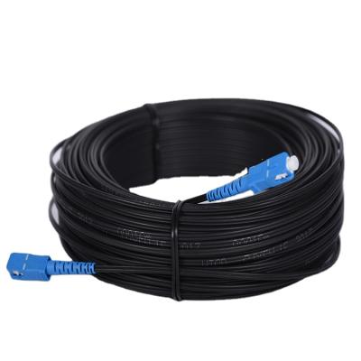 China LSZH 1 Core Indoor Outdoor Pre-terminated 2 Drop Cable For Ftth for sale