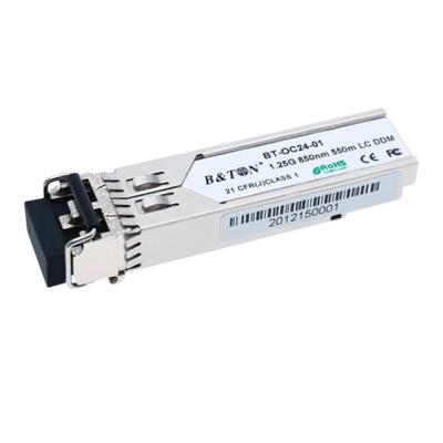 China Gigabit Ethernet 108873241 SFP 1000BASE-SX 1.25G SFP Transceiver Module for sale